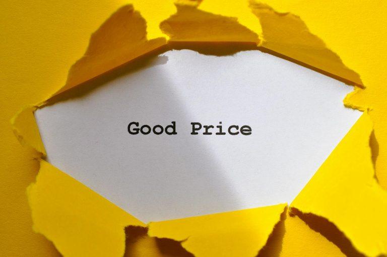 IKEA furniture in box, questioning the true final cost.